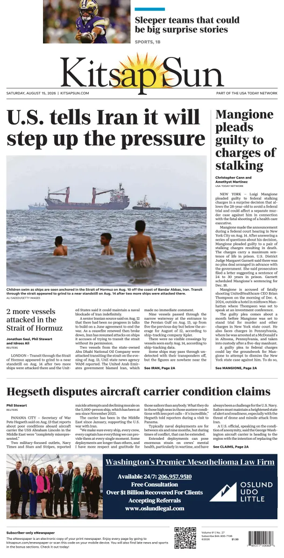 Cover of Kitsap Sun
