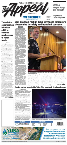 Cover of Marysville Appeal-Democrat