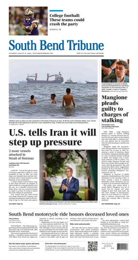 Cover of South Bend Tribune