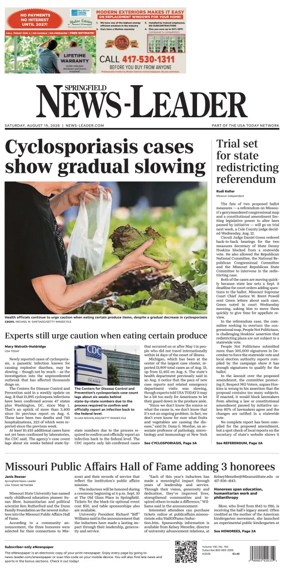 Cover of Springfield News-Leader