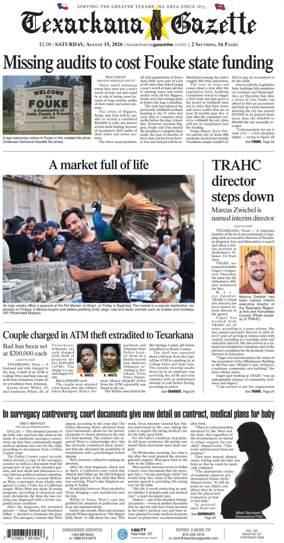 Cover of Texarkana Gazette