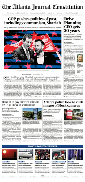 Cover of The Atlanta Journal-Constitution