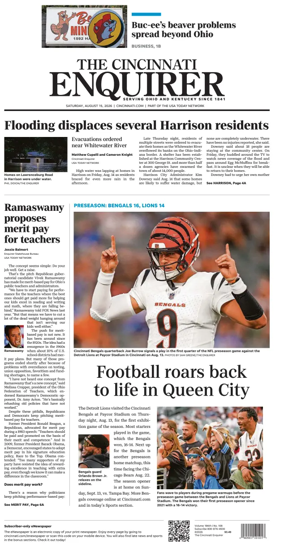 Cover of The Cincinnati Enquirer