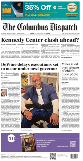 Cover of The Columbus Dispatch