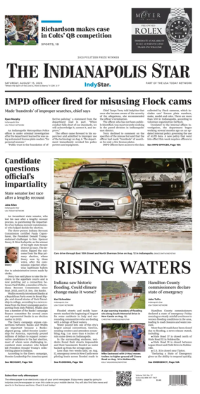 Cover of The Indianapolis Star