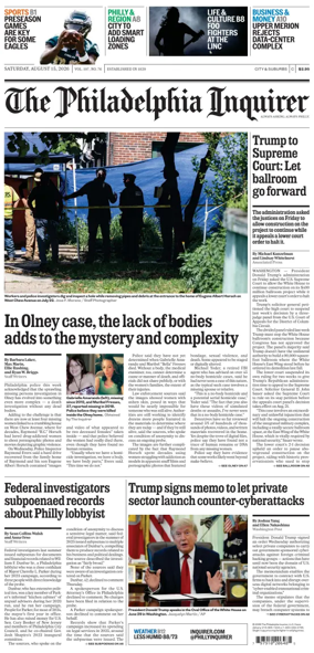 Cover of The Philadelphia Inquirer