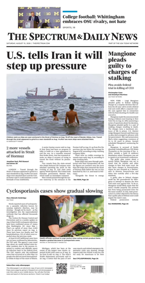 Cover of The Spectrum & Daily News