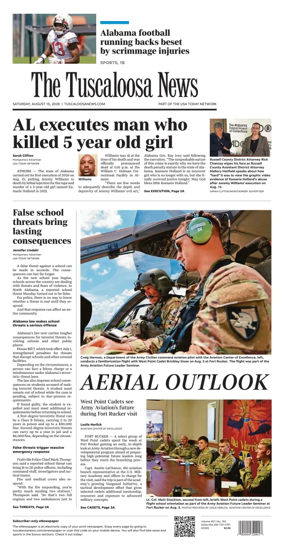Cover of The Tuscaloosa News
