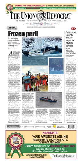 Cover of The Union Democrat