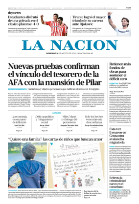 Cover of La Nacion