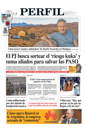 Cover of Perfil (Domingo)