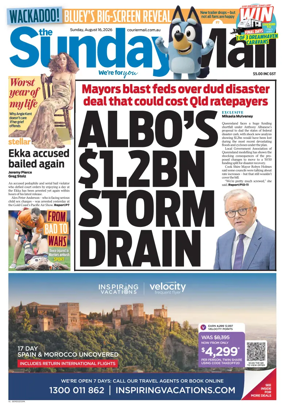 Cover of The Courier-Mail