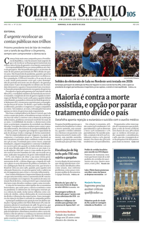 Cover of Folha de S.Paulo