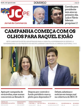 Cover of Jornal do Commercio