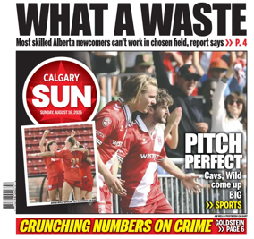 Cover of Calgary Sun