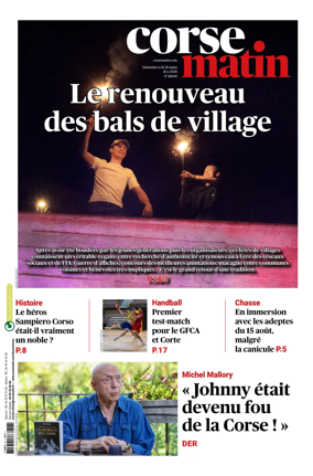 Cover of Corse Matin