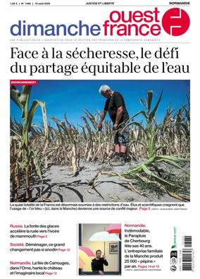Cover of Dimanche Ouest France (Normandie)