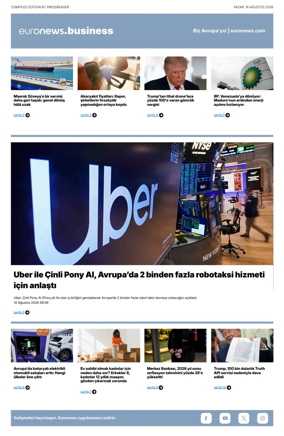 Cover of Euronews Business (Turkish) Compiled Editions