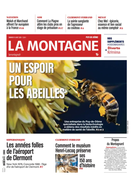 Cover of La Montagne (Clermont-Metropole)
