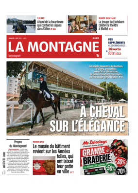 Cover of La Montagne (Moulins)