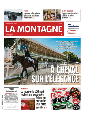 Cover of La Montagne (Vichy)