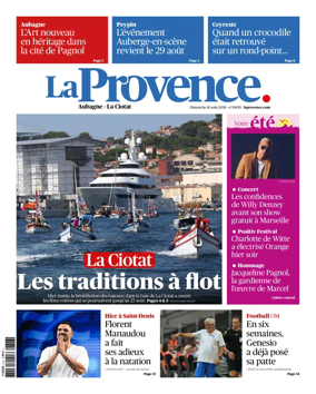 Cover of La Provence Aubagne-La Ciotat