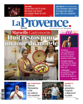 Cover of La Provence Marseille
