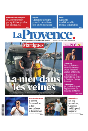 Cover of La Provence Martigues-Istres-Vitrolles-Marignane