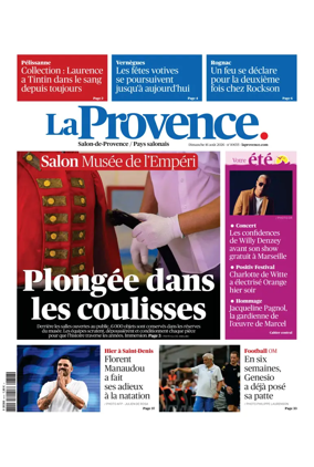 Cover of La Provence Salon-de-Provence / Pays salonais