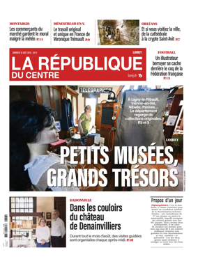 Cover of La Republique du Centre (Orleans - Loiret))