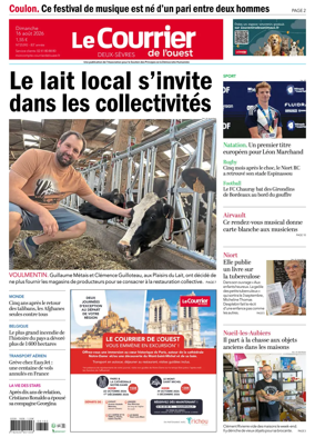 Cover of Le Courrier de l’Ouest (Deux-Sevres)