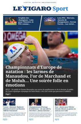 Cover of Le Figaro Sport