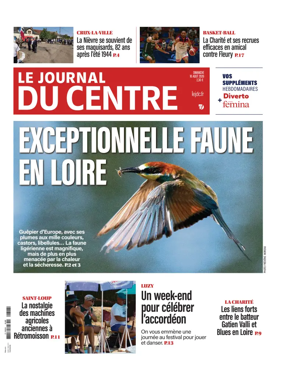 Cover of Le Journal du Centre
