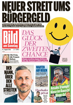 Cover of Bild am Sonntag