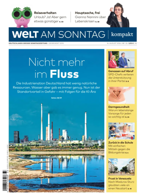 Cover of Welt am Sonntag - kompakt