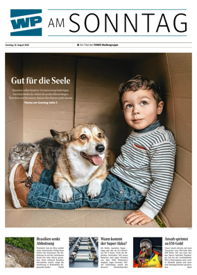 Cover of Westfalenpost (WP am Sonntag)