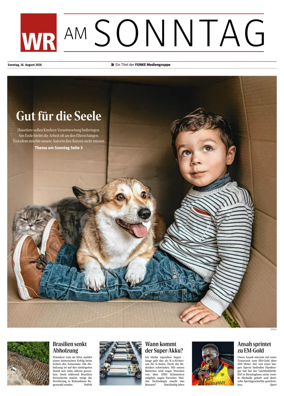 Cover of Westfalische Rundschau (WR am Sonntag)