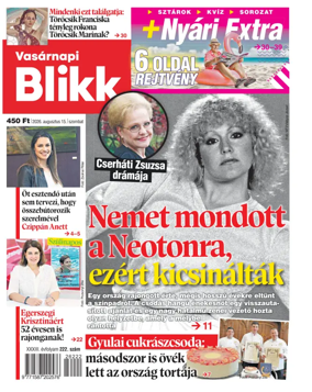 Cover of Vasarnapi Blikk