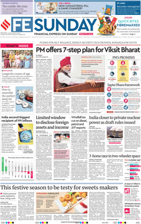 Cover of The Financial Express