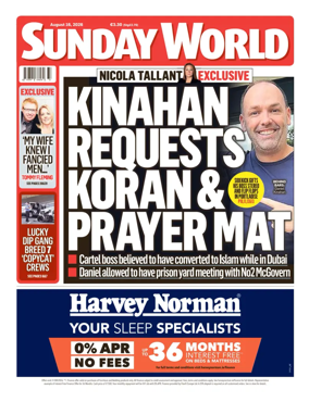 Cover of Sunday World (Ireland)