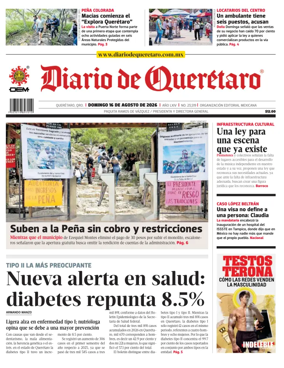 Cover of Diario de Queretaro