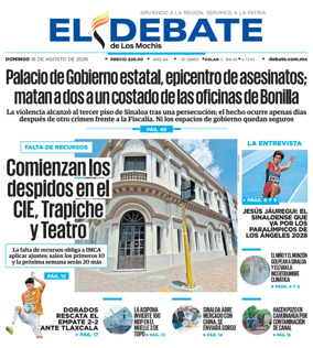 Cover of El Debate de Los Mochis