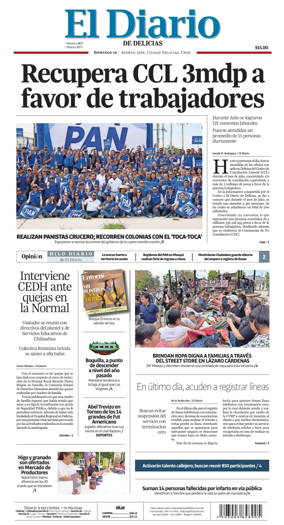 Cover of El Diario de Delicias