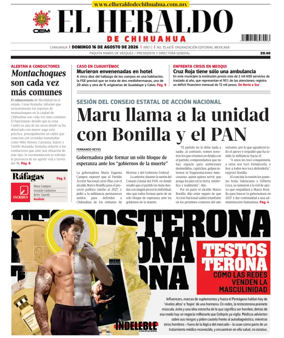 Cover of El Heraldo de Chihuahua