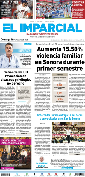 Cover of El Imparcial