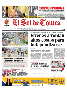 Cover of El Sol de Toluca