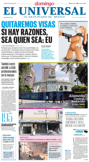 Cover of El Universal