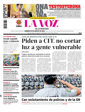 Cover of La Voz de la Frontera