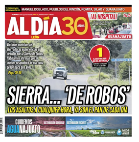 Cover of Periodico Al Dia (Leon)