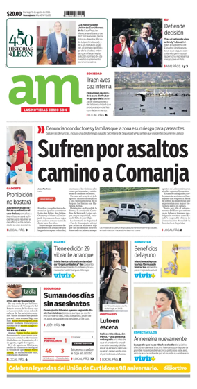 Cover of Periodico AM (Leon)